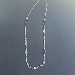 Brighton Silver and Gold Beaded Necklace